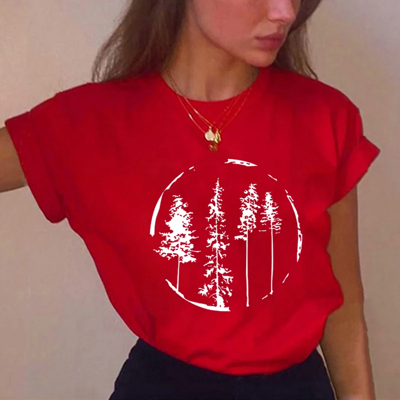 Tree Print T Shirt Women Short Sleeve O Neck Loose Tshirt Summer Fashion Women Tee Shirt Tops
Tree Print T Shirt Women Short Sleeve O Neck Loose Tshirt Summer Fashion Women Tee Shirt Tops