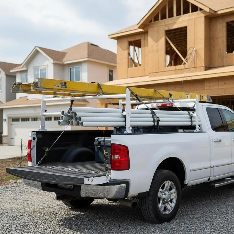 Van Roof Ladder Rack, 2 Bar Alloy Steel Ladder Racks, Adjustable from 47.2"-78.7", 500 lbs Capacity, Roof Rack Compatible with Full-size Vans with Rain Gutter, Chevrolet Express, GMC Savana, etc
Van Roof Ladder Rack, 2 Bar Alloy Steel Ladder Racks, Adjustable from 47.2"-78.7", 500 lbs Capacity, Roof Rack Compatible with Full-size Vans with Rain Gutter, Chevrolet Express, GMC Savana, etc