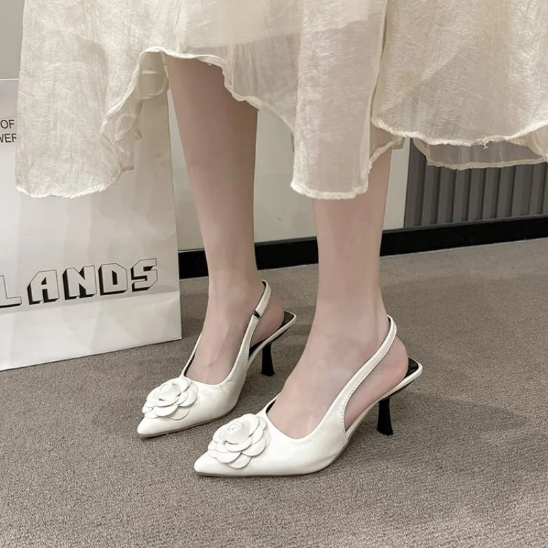 Flower Decor Silver High Heels Sandals Women 2026 Summer Pointed Toe Thin Heeled Sandals Woman Plus Size 43 Ladies Party Shoes
Flower Decor Silver High Heels Sandals Women 2026 Summer Pointed Toe Thin Heeled Sandals Woman Plus Size 43 Ladies Party Shoes