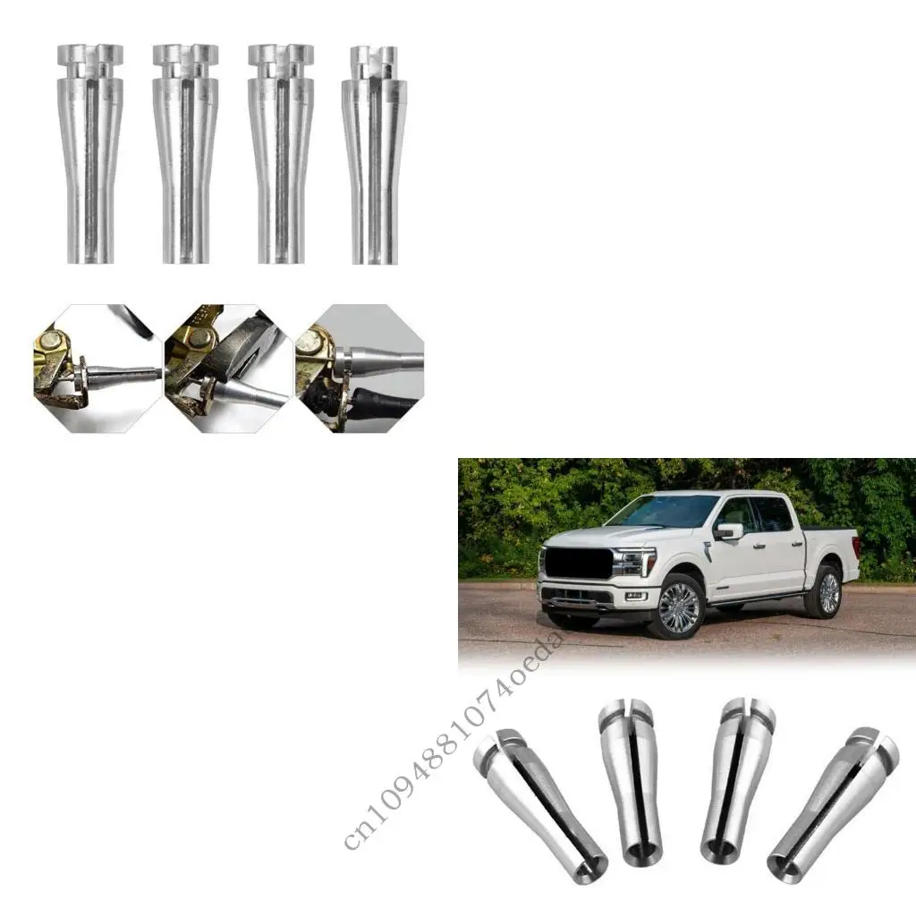 Rear Door Cable Repair Hardware, 4 Piece Aluminum End Set for F150 F250 F350 Use
Rear Door Cable Repair Hardware, 4 Piece Aluminum End Set for F150 F250 F350 Use