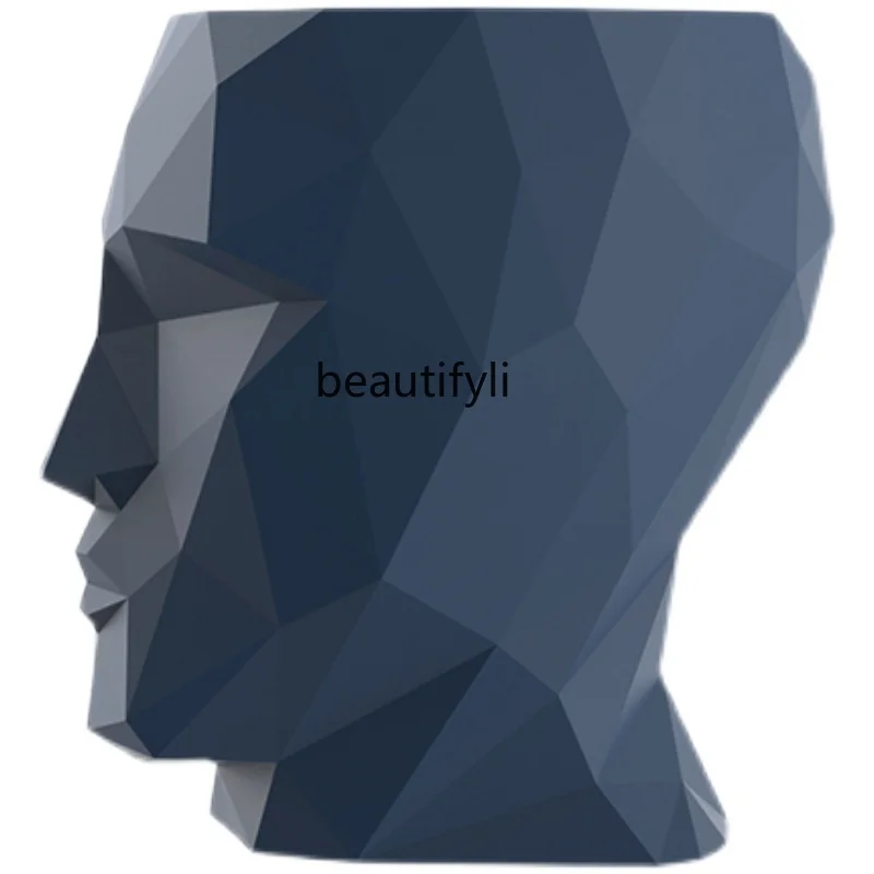 Creative Fiberglass Floor Vase Face Shape Flower Seat Garden Square Shopping Mall Head Flower Pot home decoration accessories
Creative Fiberglass Floor Vase Face Shape Flower Seat Garden Square Shopping Mall Head Flower Pot home decoration accessories
