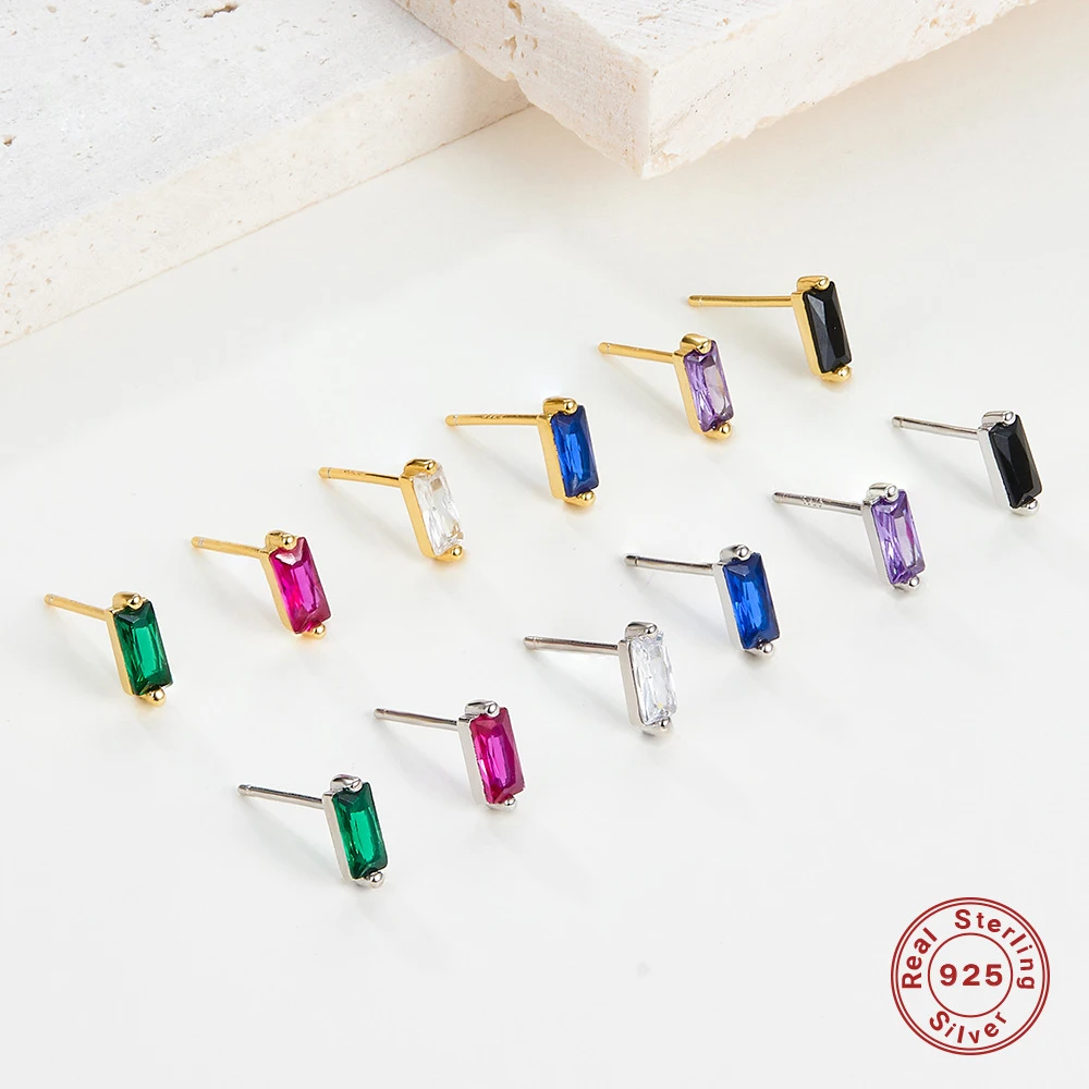 Genuine 925 Sterling Silver Jewelry New Crystal Stud Earrings For Ladies Fashion XY0599
Genuine 925 Sterling Silver Jewelry New Crystal Stud Earrings For Ladies Fashion XY0599