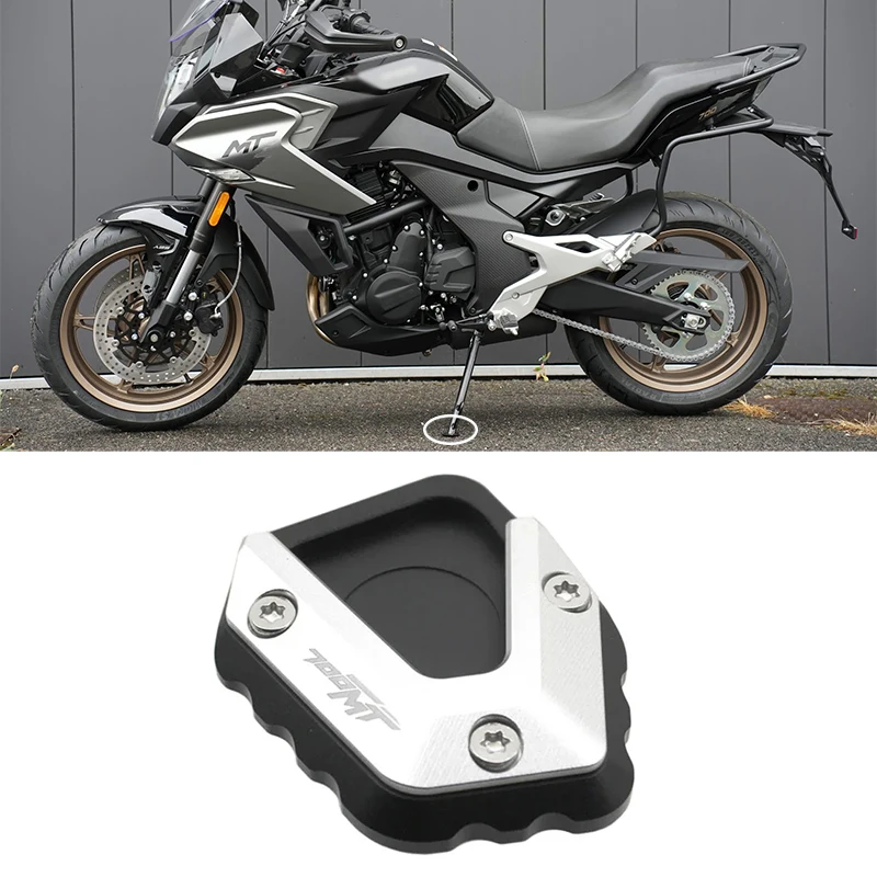 Для CFMOTO 700MT 700 MT мотоциклетная подставка с ЧПУ, удлинитель боковой подставки CF MOTO 700 MT700 2024-2025, аксессуары
Для CFMOTO 700MT 700 MT мотоциклетная подставка с ЧПУ, удлинитель боковой подставки CF MOTO 700 MT700 2024-2025, аксессуары