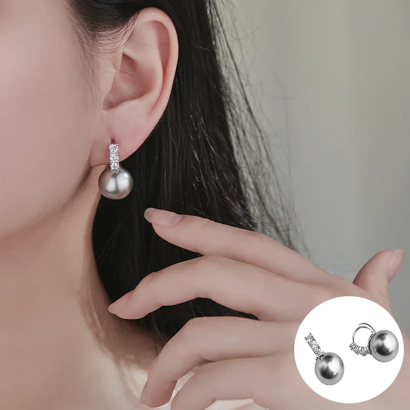 100% 925 Sterling Silver Pearl Geometric Earring for Women Girl Zircon Vintage Ball Design Jewelry Party Gift Dropshipping
100% 925 Sterling Silver Pearl Geometric Earring for Women Girl Zircon Vintage Ball Design Jewelry Party Gift Dropshipping