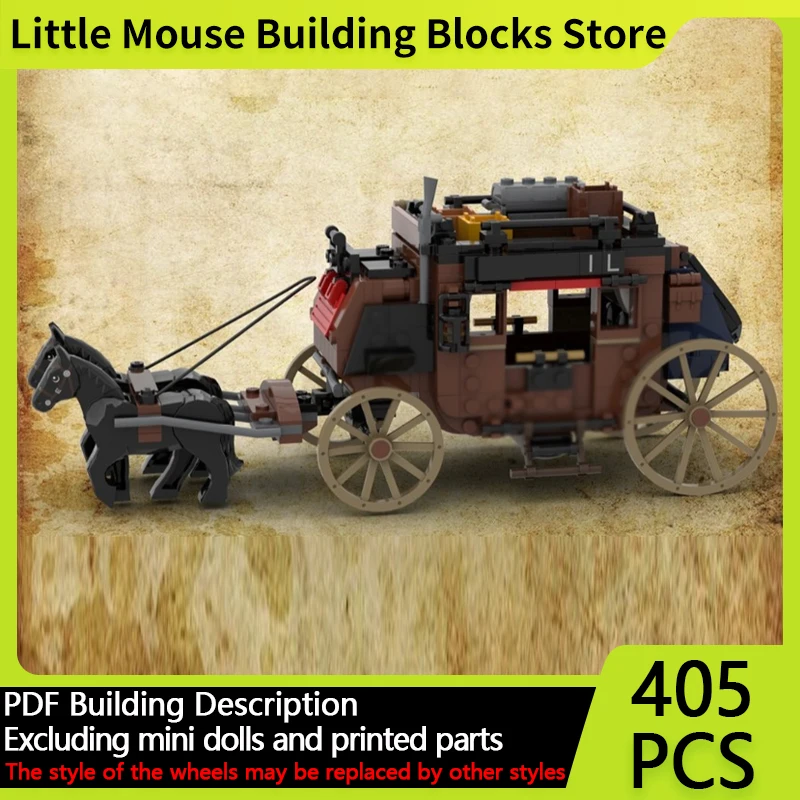 Medieval Castle Model MOC Building Bricks Post Station Carriage Modular Technology Gifts Holiday Assemble Children Toys Suit
Medieval Castle Model MOC Building Bricks Post Station Carriage Modular Technology Gifts Holiday Assemble Children Toys Suit