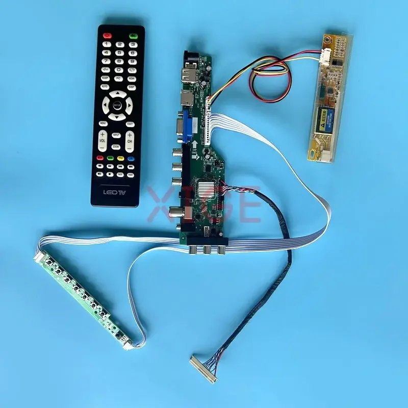 Driver Board Fit QD14TL01 QD14TL02 N141I1 N141I3 1CCFL Kit 1280*800 LVDS-30Pin DVB Digital Signal USB+HDMI+VGA+AV+IR LCD Display
Driver Board Fit QD14TL01 QD14TL02 N141I1 N141I3 1CCFL Kit 1280*800 LVDS-30Pin DVB Digital Signal USB+HDMI+VGA+AV+IR LCD Display