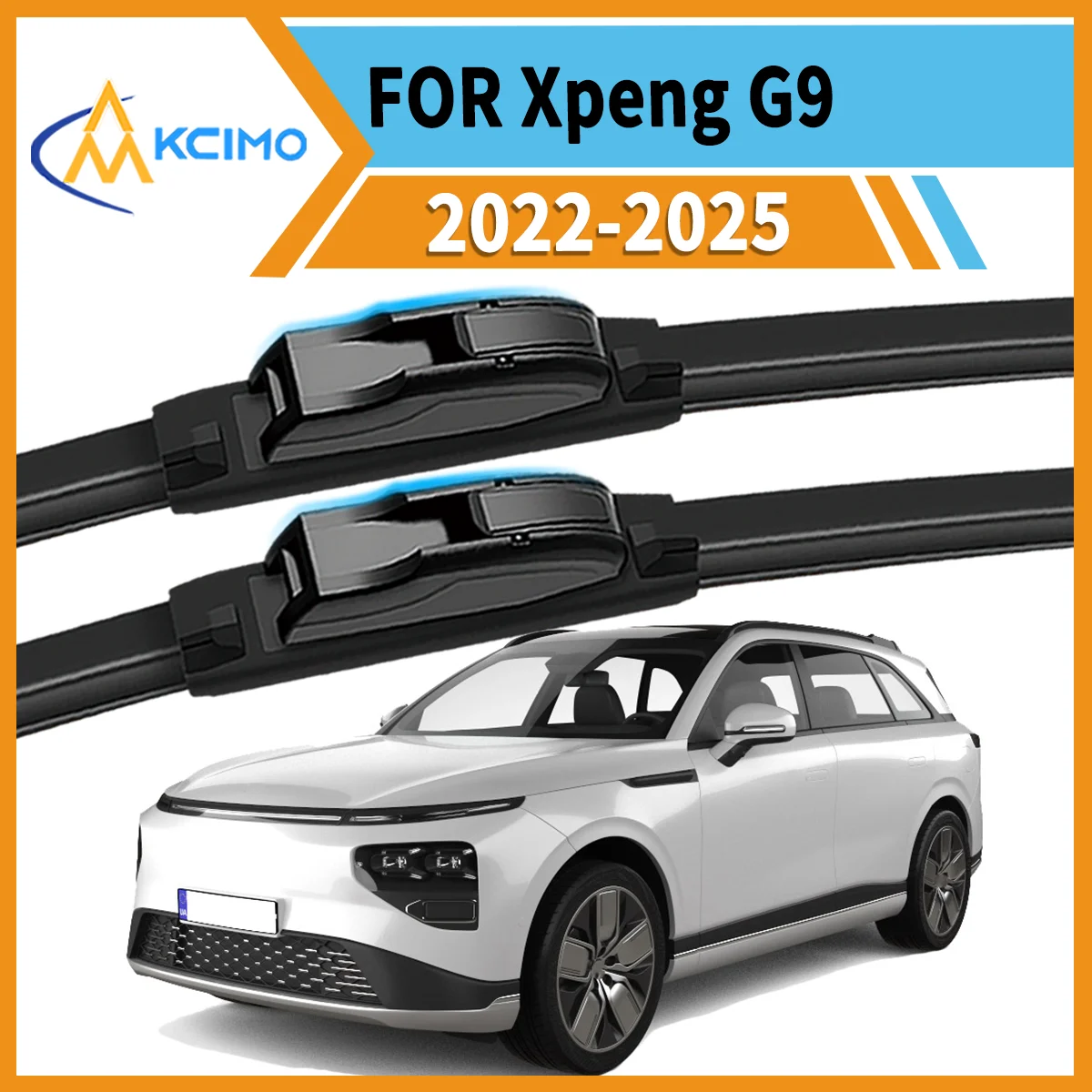 Max Visibility Max Safety 2PCS Wiper Blades for Xpeng G9 2022-2025 All-Season Performance Easy Install Durable Rubber
Max Visibility Max Safety 2PCS Wiper Blades for Xpeng G9 2022-2025 All-Season Performance Easy Install Durable Rubber