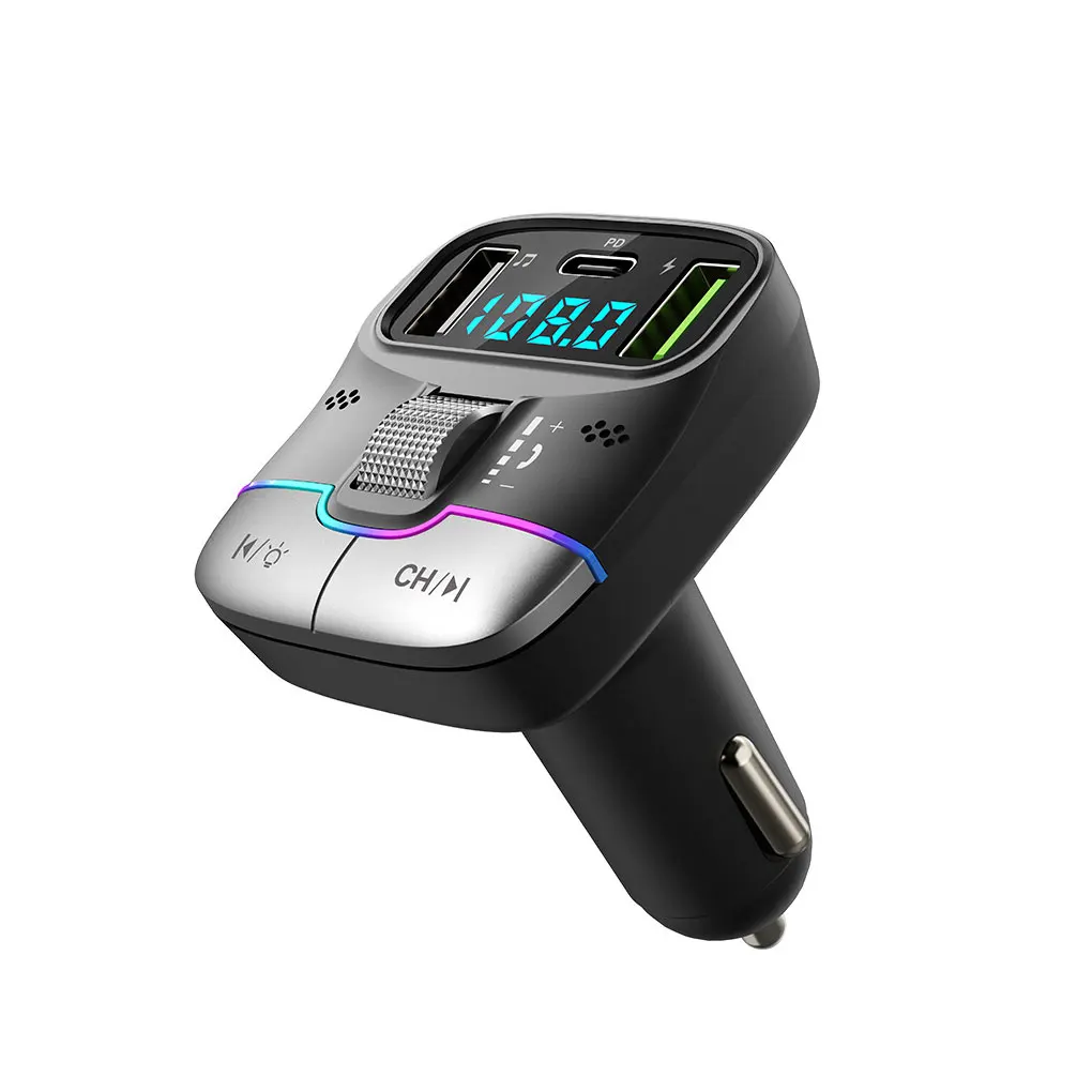 FM Transmitter And MP3 Player With LED Display - Play High-definition Music Equipped Internal
FM Transmitter And MP3 Player With LED Display - Play High-definition Music Equipped Internal