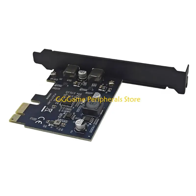 U55B PCIe USB3.2 Adapter Card With 2 Type C Port Delivering 5Gbps Speed And Universal Compatibility
U55B PCIe USB3.2 Adapter Card With 2 Type C Port Delivering 5Gbps Speed And Universal Compatibility
