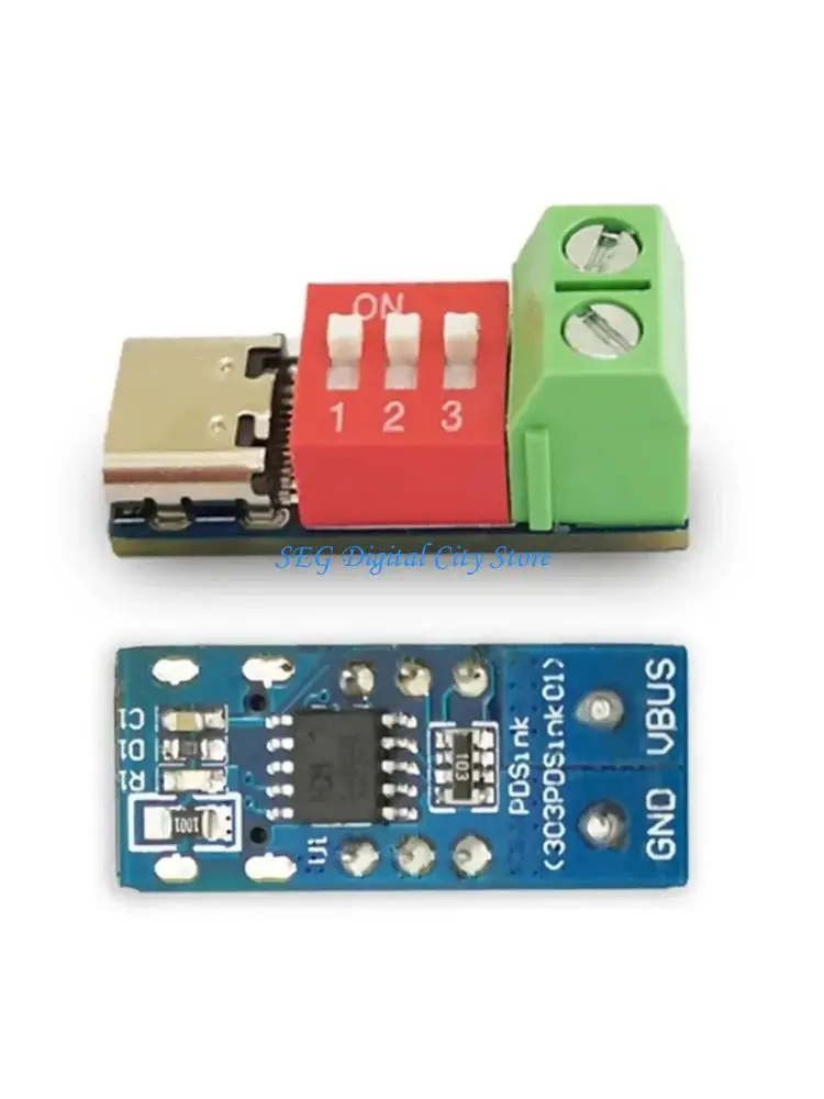 U75B 5Pcs Fast Charging Test Board 5-20V Adjustable Module USB Type C 100W
U75B 5Pcs Fast Charging Test Board 5-20V Adjustable Module USB Type C 100W