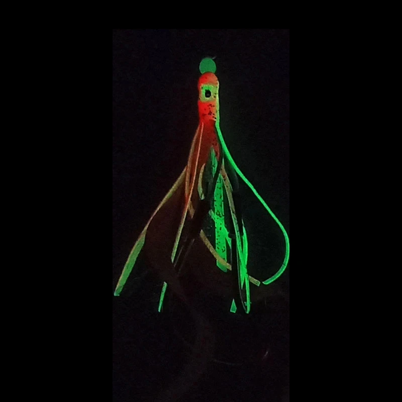 5pcs/bagtGlow Assist Hooks With Squid Skirts Silicone Skirt Fishing Hook Luminous Slow Jig Sea Fishing Accessories
5pcs/bagtGlow Assist Hooks With Squid Skirts Silicone Skirt Fishing Hook Luminous Slow Jig Sea Fishing Accessories