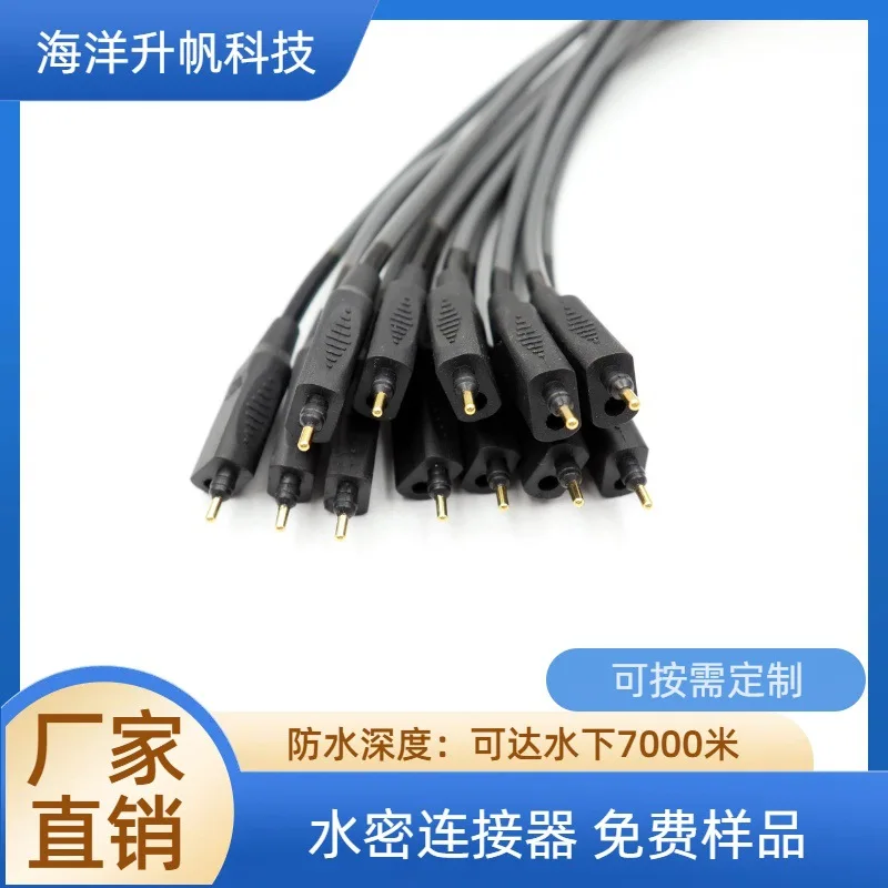 Ocean lift watertight connector 2 pin pair plug Submersible equipment cable
Ocean lift watertight connector 2 pin pair plug Submersible equipment cable