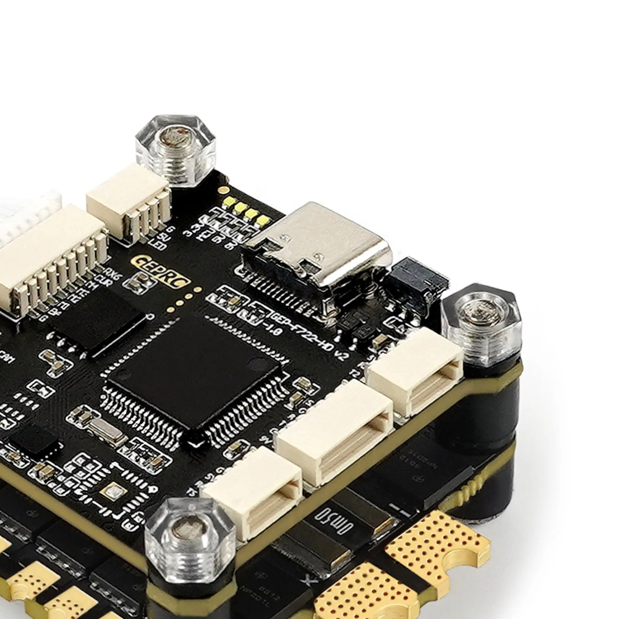 TAKER F722 BLS 50A STACK GEPRC Combo, GEP-F722-HD V2 Flight Controller + GEP-BLS50A 4IN1 ESC 16M Blackbox LC Filter
TAKER F722 BLS 50A STACK GEPRC Combo, GEP-F722-HD V2 Flight Controller + GEP-BLS50A 4IN1 ESC 16M Blackbox LC Filter