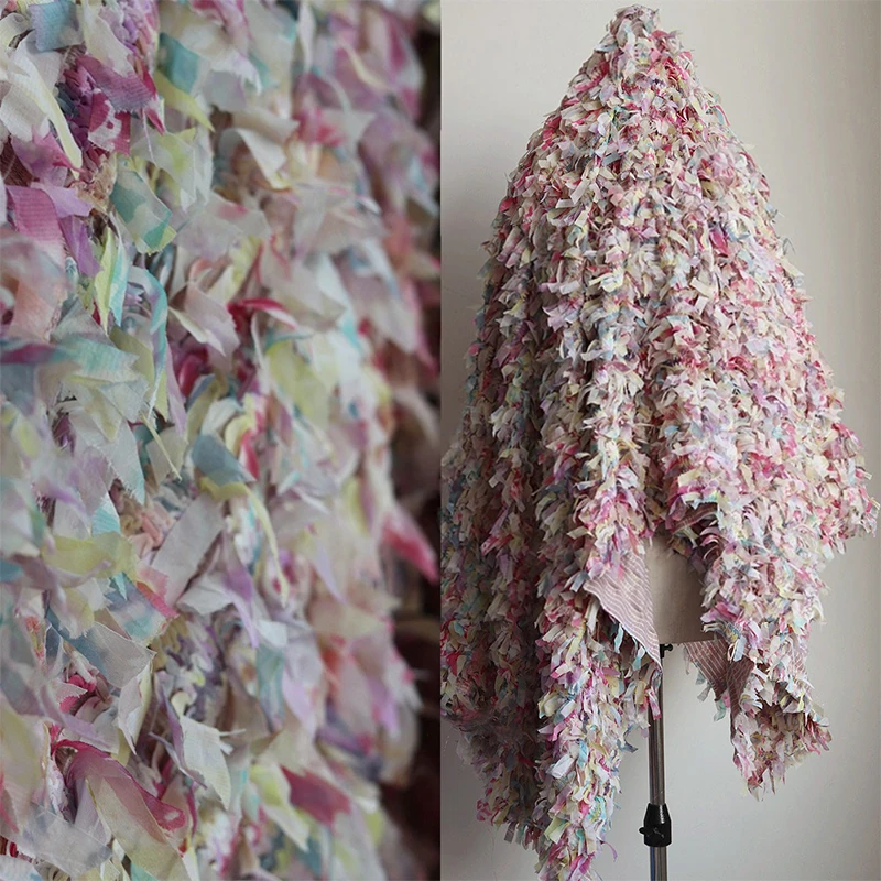 45*130cm Creative Chiffon Pleated Lace Fabric Gradient Dress Clothing 3D Fashiont Exture Designer Fabric For Diy Sewing Material
45*130cm Creative Chiffon Pleated Lace Fabric Gradient Dress Clothing 3D Fashiont Exture Designer Fabric For Diy Sewing Material