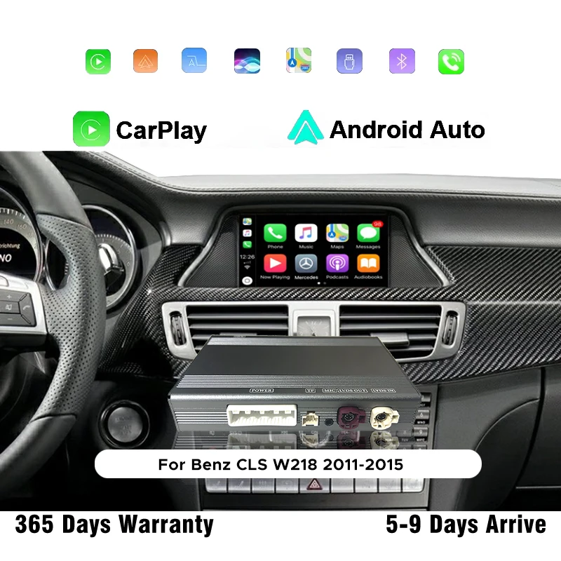 Wireless CarPlay Interface For Mercedes Benz C Class W204 W205 2011-2018 Android Auto Car DVD Player Mirror Link Navigation
Wireless CarPlay Interface For Mercedes Benz C Class W204 W205 2011-2018 Android Auto Car DVD Player Mirror Link Navigation
