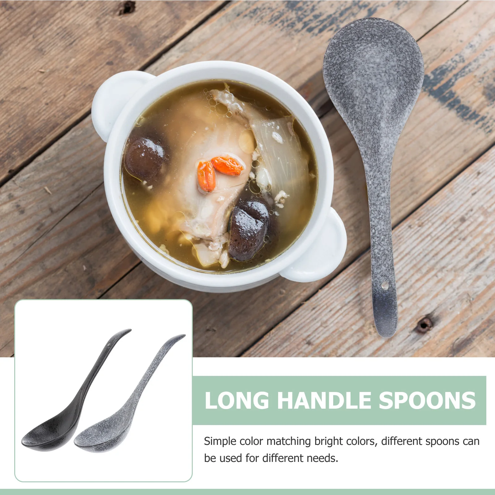 2 Pcs Scoops Vintage Spoons Rice for Serving Soup Small Mirror Polished Asian Retro
2 Pcs Scoops Vintage Spoons Rice for Serving Soup Small Mirror Polished Asian Retro