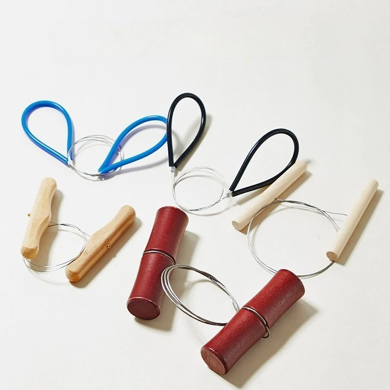 Clay Mud Wire Cutter Steel Wire Cutting Tool for Ceramic Dough Line Sculpture Porcelain Mud Cutting Rope Accessorie
Clay Mud Wire Cutter Steel Wire Cutting Tool for Ceramic Dough Line Sculpture Porcelain Mud Cutting Rope Accessorie