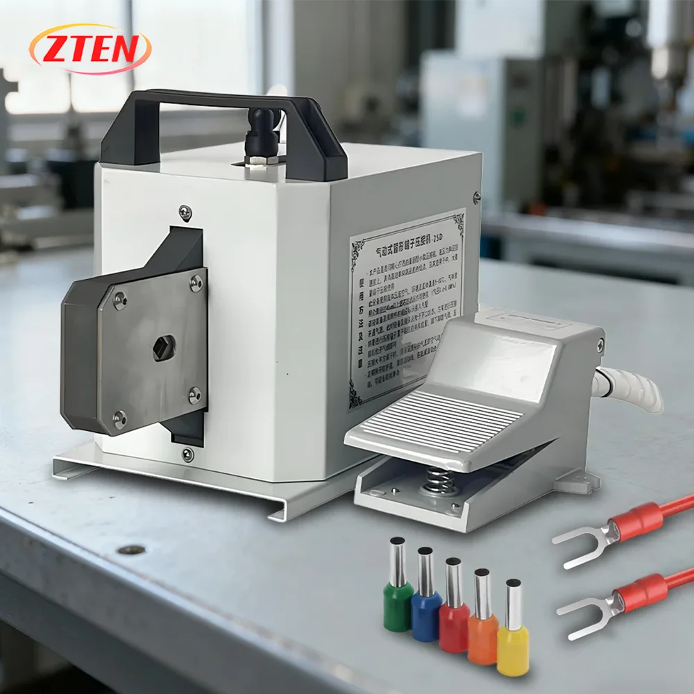 0.8-25mm² Pneumatic Tube Terminal Crimping Machine Insulated Terminal Cold Crimping Clamp Quadrilateral Crimping Machine
0.8-25mm² Pneumatic Tube Terminal Crimping Machine Insulated Terminal Cold Crimping Clamp Quadrilateral Crimping Machine