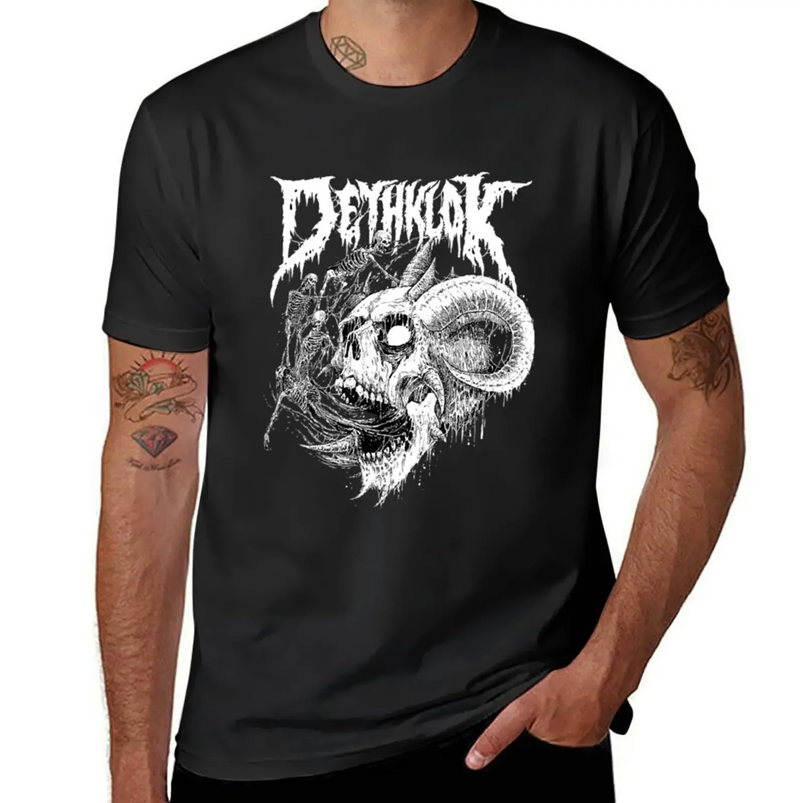 dethklok skull head T-Shirt shirts graphic vintage t shirts kawaii clothes mens t shirts top quality
dethklok skull head T-Shirt shirts graphic vintage t shirts kawaii clothes mens t shirts top quality