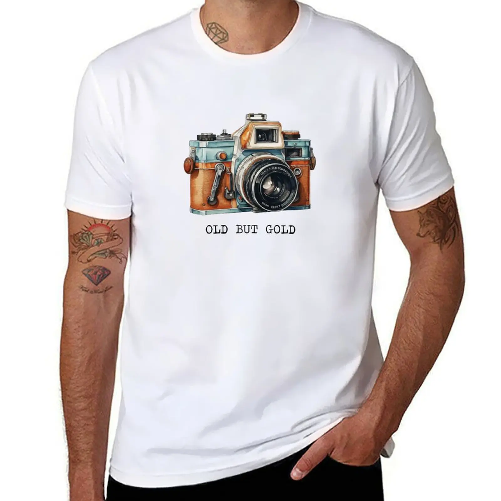 Copy of Vintage Camera - Old But Gold! T-Shirt t shirts for man pack cotton man t shirts high quality luxury brand
Copy of Vintage Camera - Old But Gold! T-Shirt t shirts for man pack cotton man t shirts high quality luxury brand