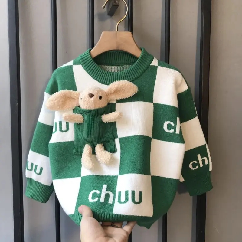 Children's Clothing Boy's Pullover Children's Autumn Winter Sweater Autumn Clothing Thin Tops Outerwear Sweater
Children's Clothing Boy's Pullover Children's Autumn Winter Sweater Autumn Clothing Thin Tops Outerwear Sweater