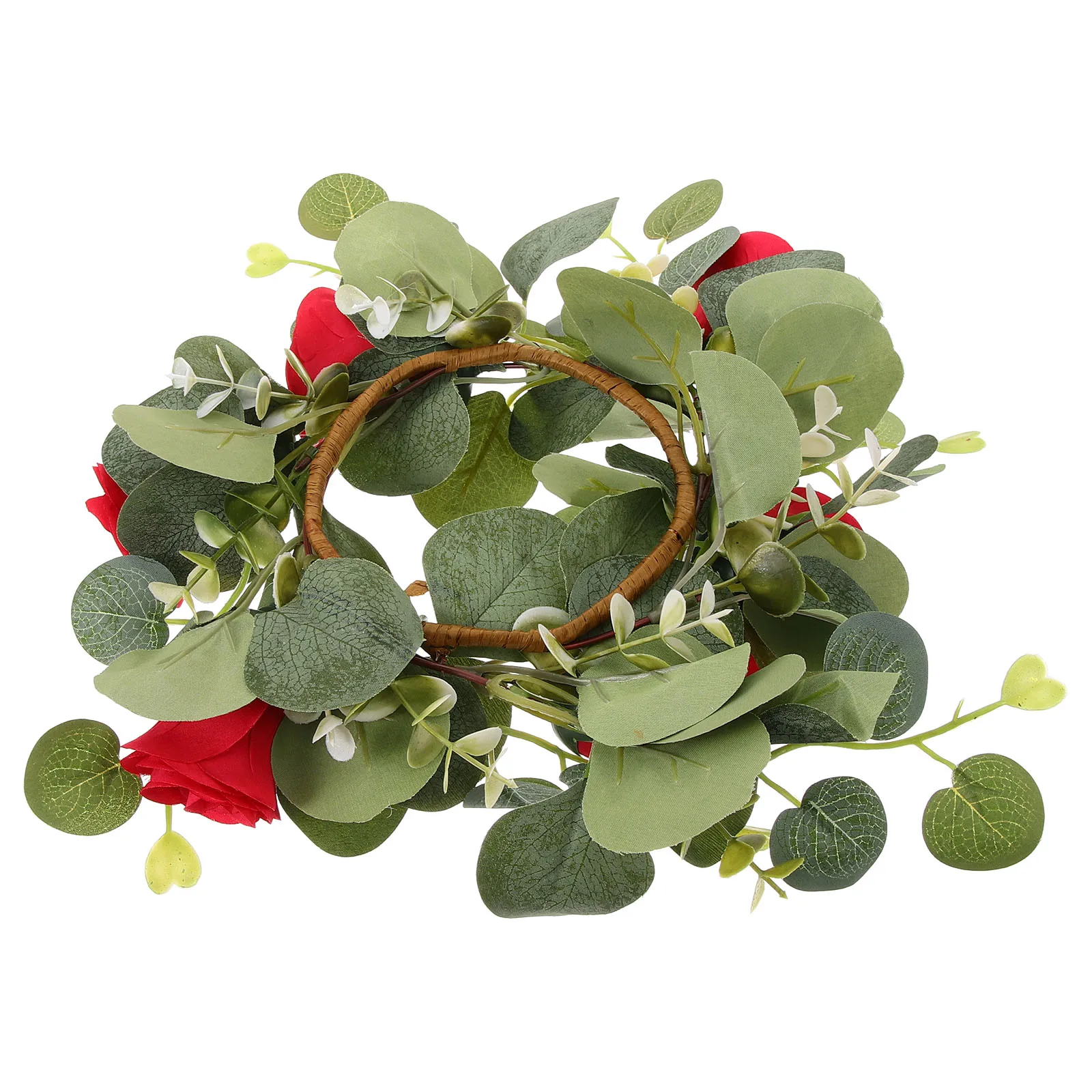 Artificial Flower Wreath C Red Rose Eucalyptus Valentine Decoration Large Size Floral Wedding Table Centerpieces
Artificial Flower Wreath C Red Rose Eucalyptus Valentine Decoration Large Size Floral Wedding Table Centerpieces