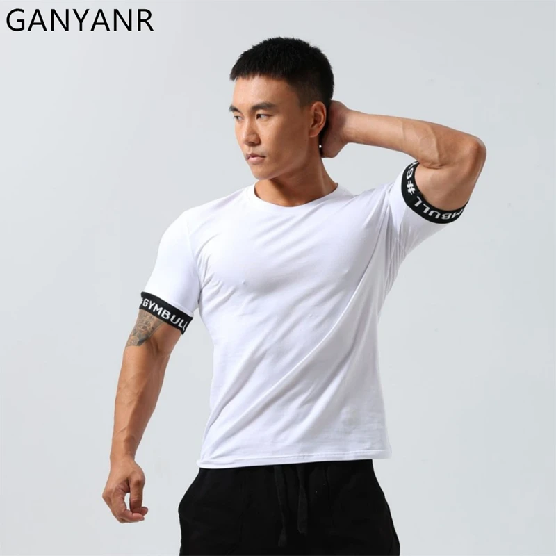 GANYANR Summer Golf Clothing Active Wear Men Running T-shirt Short Sleeve Quick Dry Bodybuilding Gym Fitness Sportswear Training
GANYANR Summer Golf Clothing Active Wear Men Running T-shirt Short Sleeve Quick Dry Bodybuilding Gym Fitness Sportswear Training