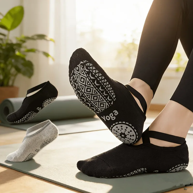 1 Pairs Of Fitness Pilates Exercise Anti Slip Pure Sports Women Yoga Socks
1 Pairs Of Fitness Pilates Exercise Anti Slip Pure Sports Women Yoga Socks