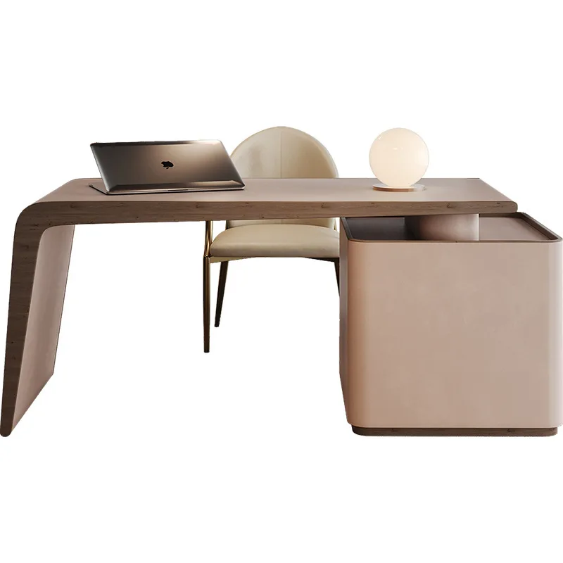 Italian minimalist desk high-end study home desk
Italian minimalist desk high-end study home desk