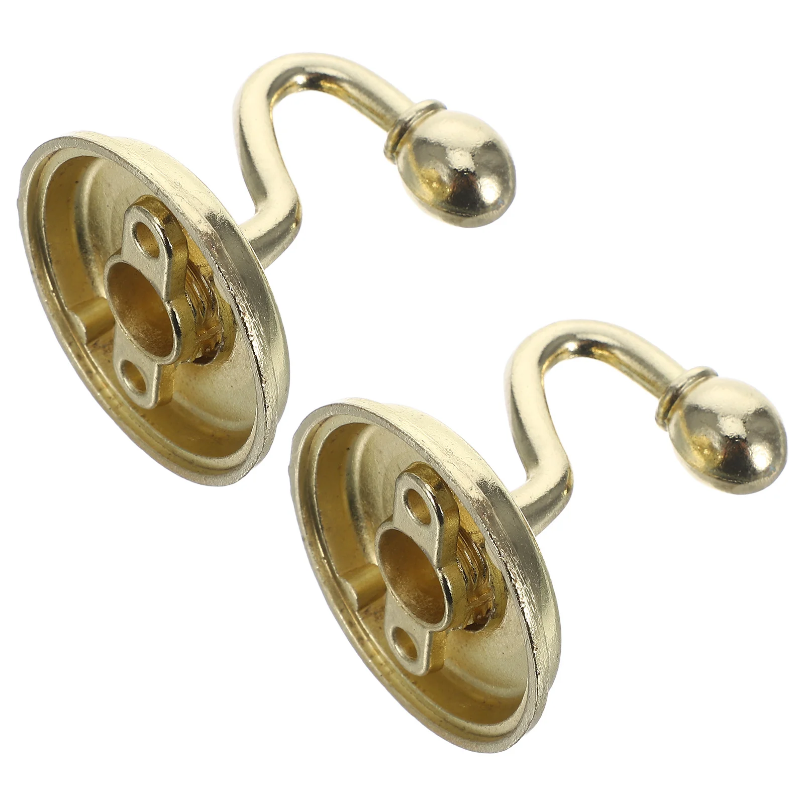 2pcs Round Head Hooks Golden Vintage Alloy Wall Door Hanger For Hat Coat Curtain Holdback Hardware Thick Edge Mounting Included
2pcs Round Head Hooks Golden Vintage Alloy Wall Door Hanger For Hat Coat Curtain Holdback Hardware Thick Edge Mounting Included