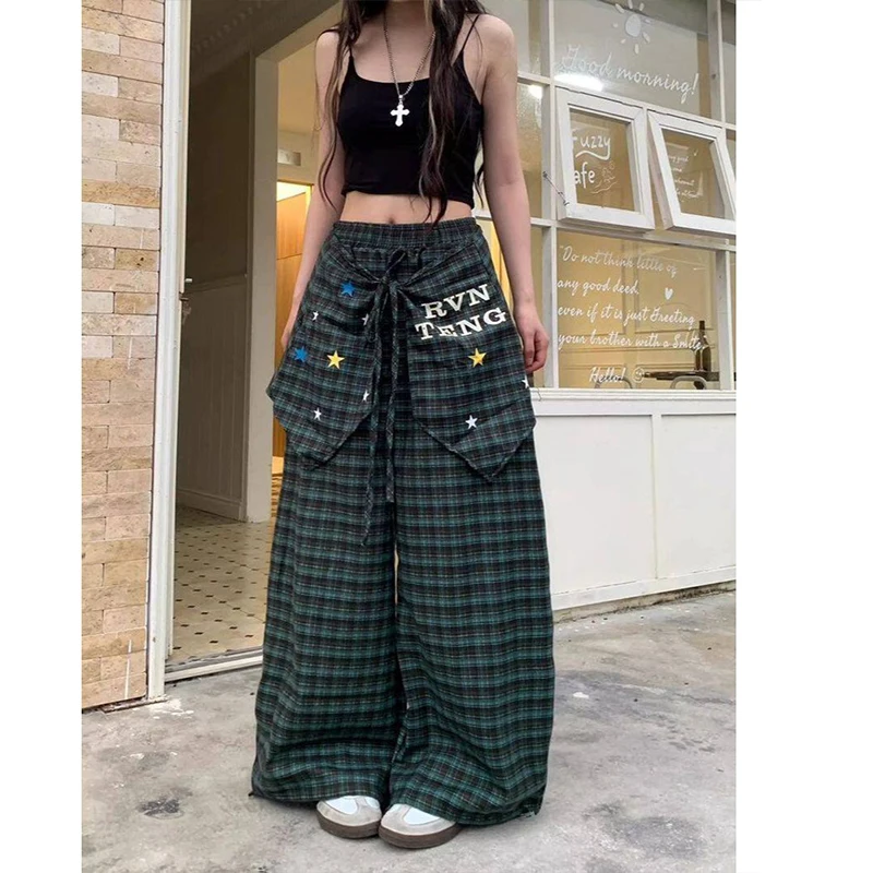 2026 Y2k American Summer Pattern Embroidered Jazzy Casual Sweatpants Women's Loose Pleated Hip Hop Wide Leg Jogging Pants
2026 Y2k American Summer Pattern Embroidered Jazzy Casual Sweatpants Women's Loose Pleated Hip Hop Wide Leg Jogging Pants