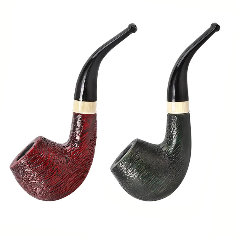 New Handmade wood Smoker Smoking Tobacco Pipe Root Smoking Pipes Bent Design for Men 9mm Flue Filter Pipe
New Handmade wood Smoker Smoking Tobacco Pipe Root Smoking Pipes Bent Design for Men 9mm Flue Filter Pipe