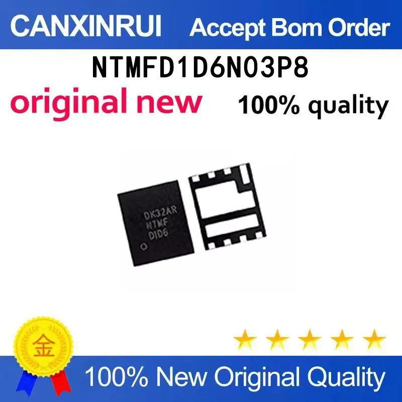 (5-100 pieces)NTMFD1D6N03P8 NTMFD1D6 NDMF DID6 D1D6 QFN8 brand new
(5-100 pieces)NTMFD1D6N03P8 NTMFD1D6 NDMF DID6 D1D6 QFN8 brand new