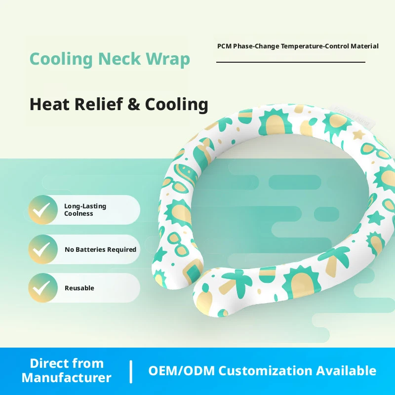 No need to add water, ice collar is a summer cooling gadget for outdoor sports, providing cooling and refreshment
No need to add water, ice collar is a summer cooling gadget for outdoor sports, providing cooling and refreshment