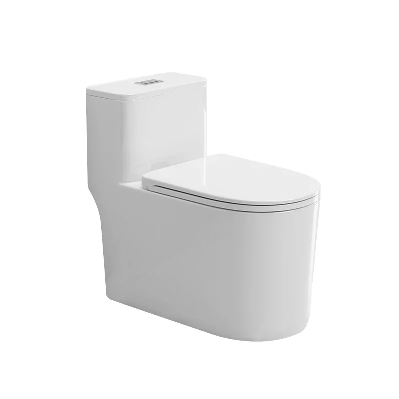 Siphon-type large-diameter splash-proof and small-sized water-saving toilet for household
Siphon-type large-diameter splash-proof and small-sized water-saving toilet for household