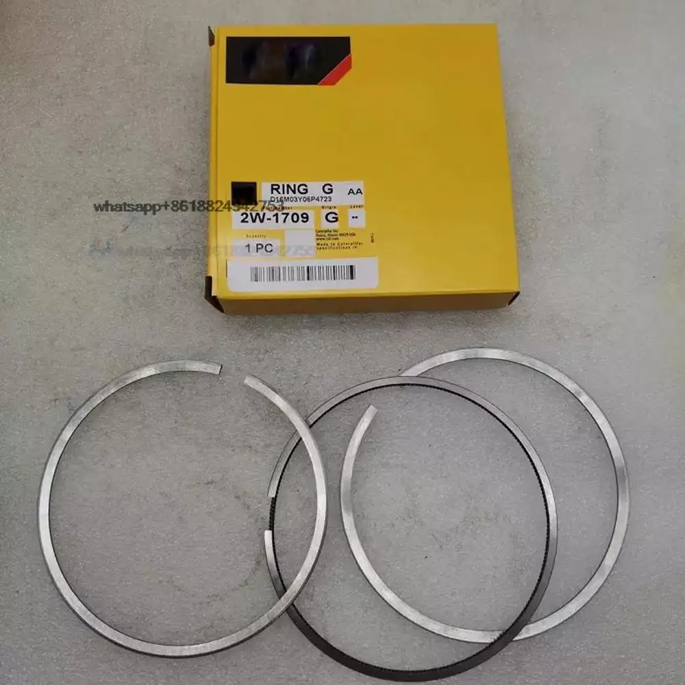 Excavator engine parts piston ring 2W1709 KIT-PISTON RING for Cat parts 3306 piston ring for CAT
Excavator engine parts piston ring 2W1709 KIT-PISTON RING for Cat parts 3306 piston ring for CAT