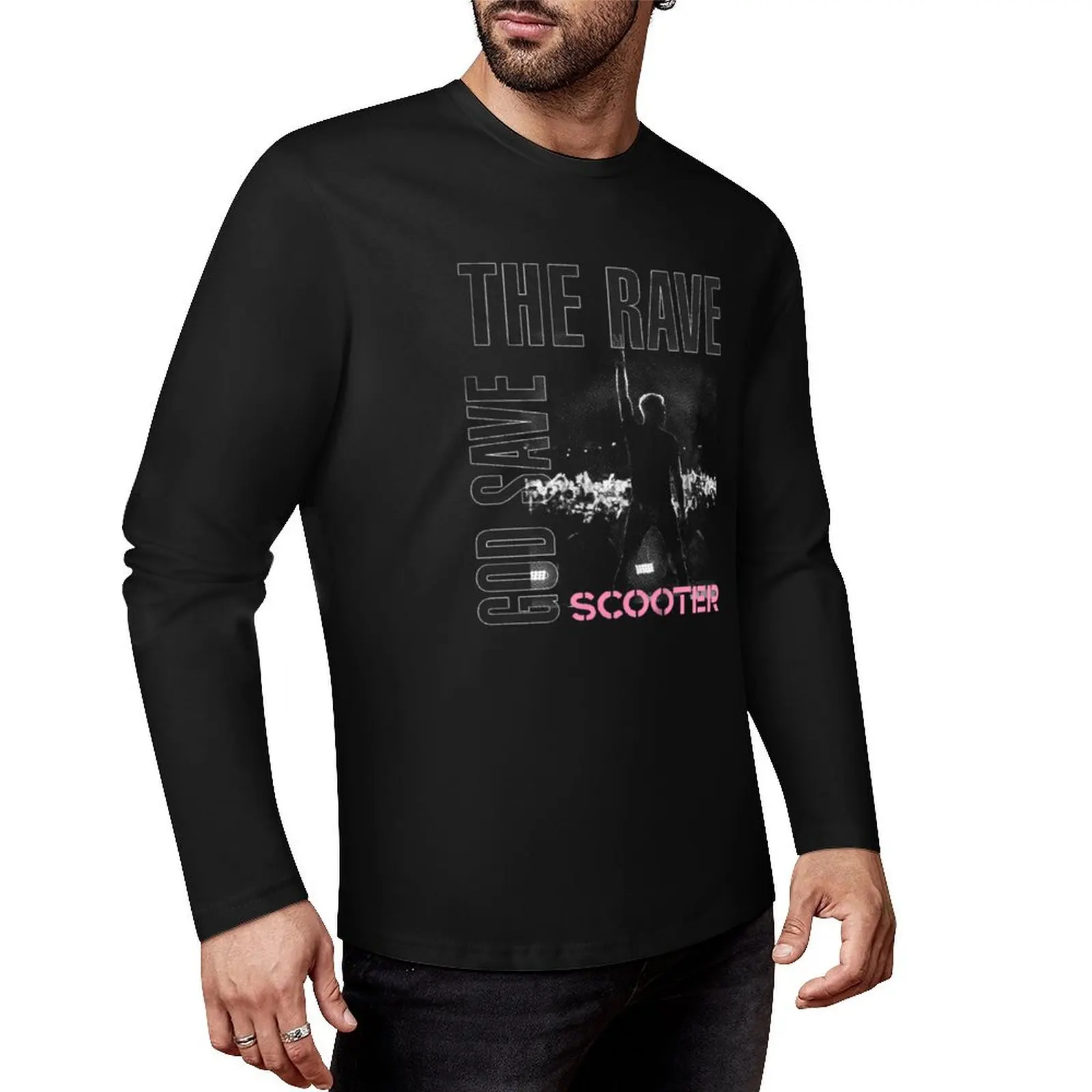 The Rave and God Save _gt_SCOOTER_lt_ Длинная футболка черная футболка топы больших размеров Эстетическая одежда мужская тренировочная рубашка
The Rave and God Save _gt_SCOOTER_lt_ Длинная футболка черная футболка топы больших размеров Эстетическая одежда мужская тренировочная рубашка