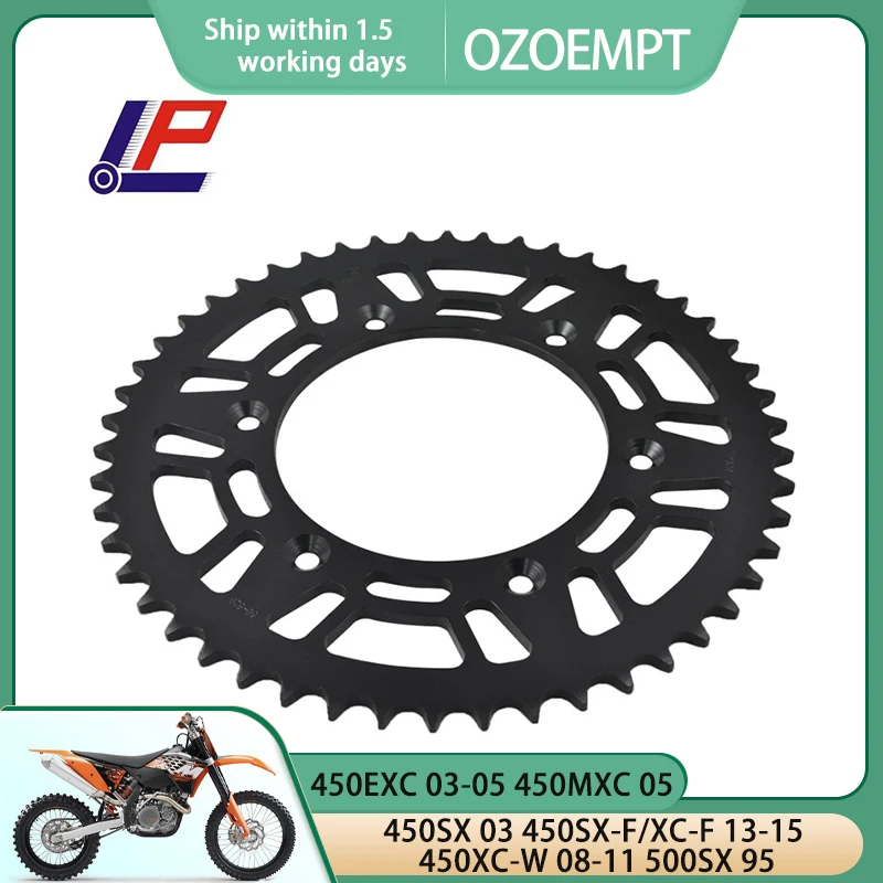 Задняя звездочка для мотоцикла OZOEMPT 520-50T, подходит для 450EXC 03-05 450MXC 05 450SX 03 450SX-F/XC-F 13-15 450XC-W 08-11 500SX 95
Задняя звездочка для мотоцикла OZOEMPT 520-50T, подходит для 450EXC 03-05 450MXC 05 450SX 03 450SX-F/XC-F 13-15 450XC-W 08-11 500SX 95