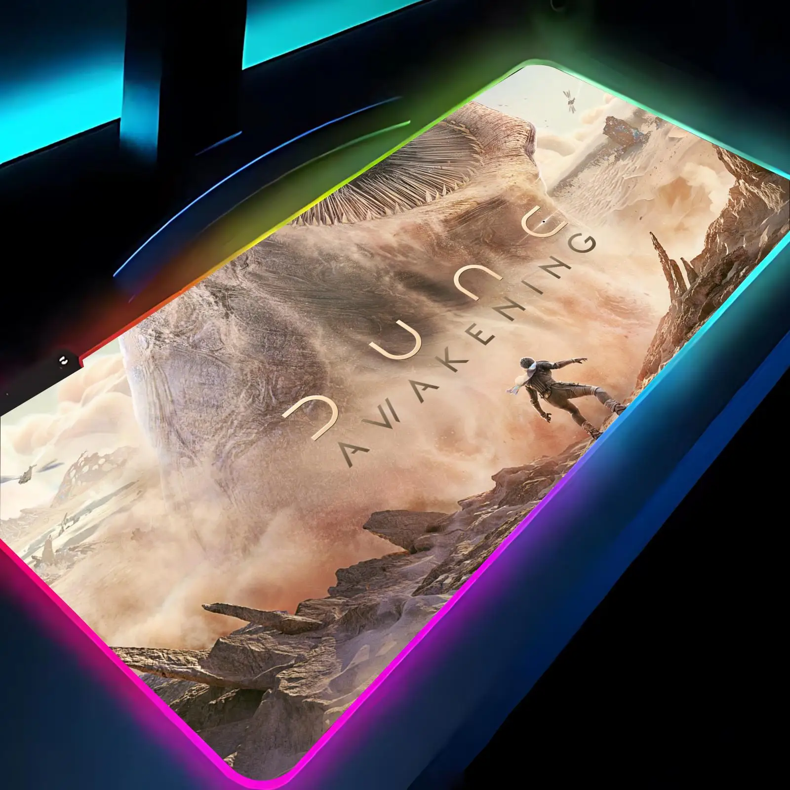 Dune Awakening Mouse Pad Anime Gaming Mouse Pad LED Table Pads Backlit Rubber Desktop XXL RGB Desk Mats
Dune Awakening Mouse Pad Anime Gaming Mouse Pad LED Table Pads Backlit Rubber Desktop XXL RGB Desk Mats