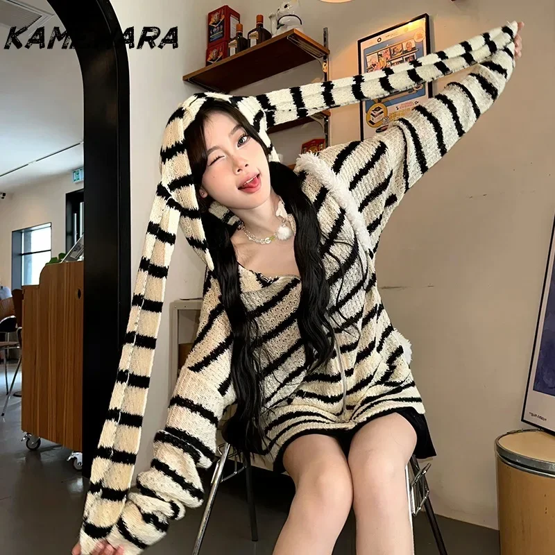 KAMEHARA American Retro Lapel Long Wide Sleeve Striped Shirt Casual Versatile Drape Temperament Shirts Spring Women's Clothing
KAMEHARA American Retro Lapel Long Wide Sleeve Striped Shirt Casual Versatile Drape Temperament Shirts Spring Women's Clothing