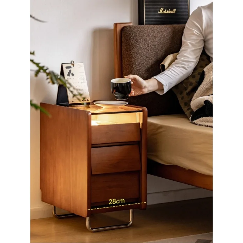 Bedside table, bedroom mobile home storage, bedside cabinet, small apartment, narrow side storage
Bedside table, bedroom mobile home storage, bedside cabinet, small apartment, narrow side storage