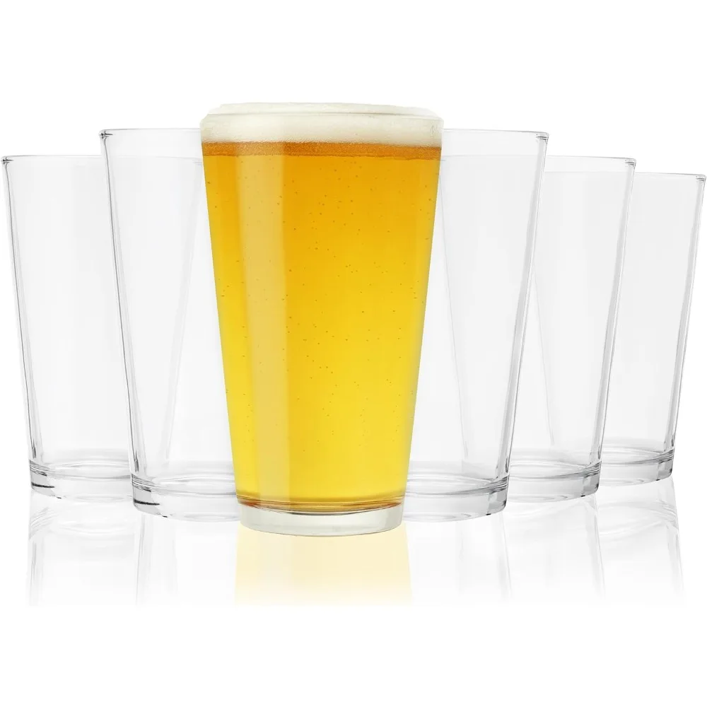 16 унций пивные стаканы, набор из 6 предметов, профессиональный стакан для сока, воды, коктейля, домашнего бара, кухонная посуда
16 унций пивные стаканы, набор из 6 предметов, профессиональный стакан для сока, воды, коктейля, домашнего бара, кухонная посуда