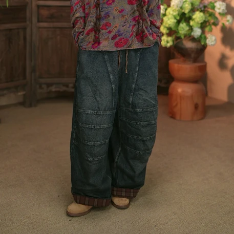 Винтажные джинсы из чистого хлопка с камнями, брюки l, прямые женские джинсы с талией, удобная посадка, осень-зима, моя
Винтажные джинсы из чистого хлопка с камнями, брюки l, прямые женские джинсы с талией, удобная посадка, осень-зима, моя