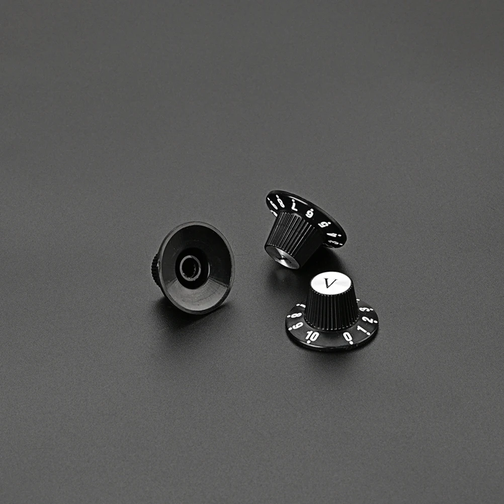 Guitar Knob Volume Control Caps Accessories Knobs Potentiometer Plastic for Guitars Useful Bass
Guitar Knob Volume Control Caps Accessories Knobs Potentiometer Plastic for Guitars Useful Bass