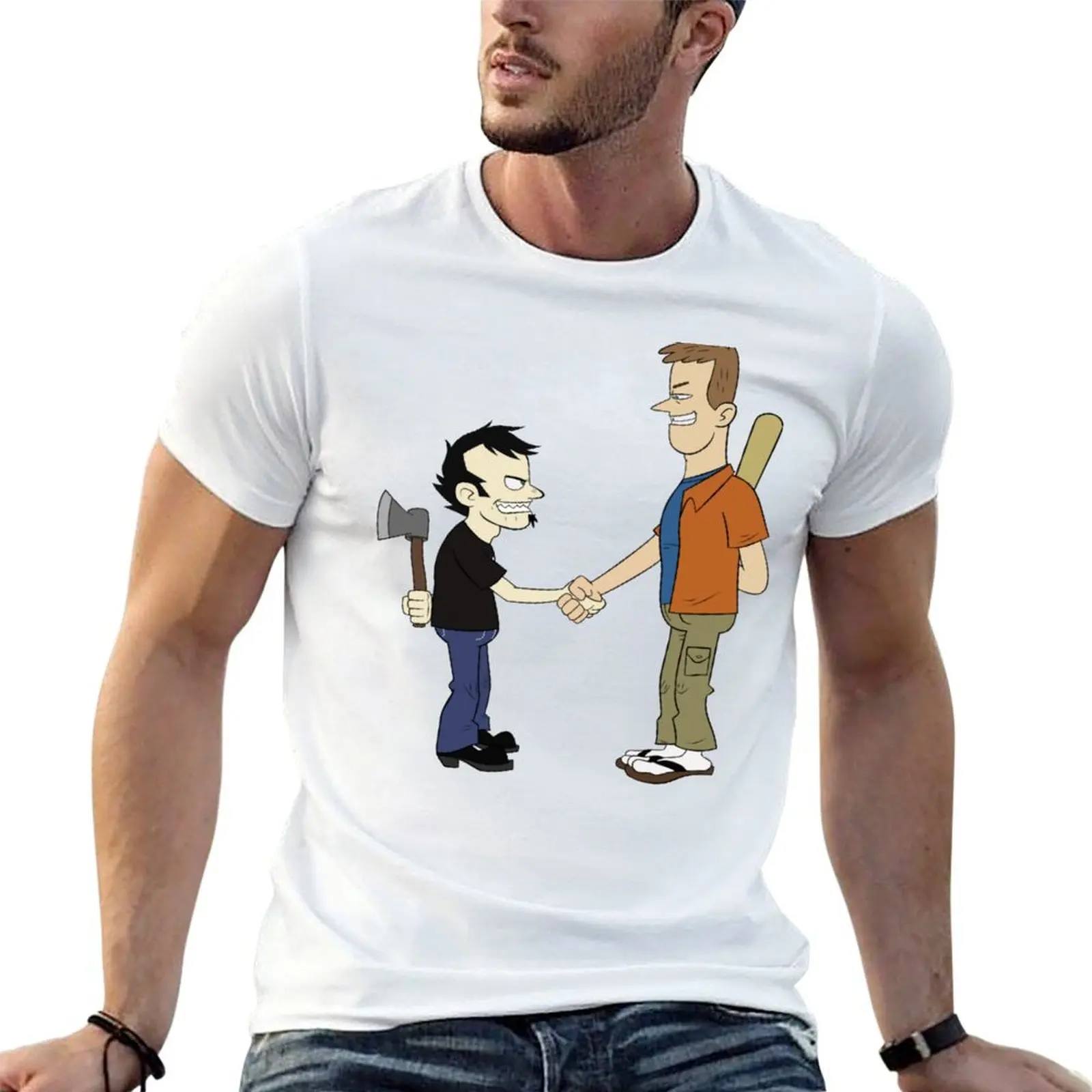 Dan vs Chris T-Shirt essential t shirt man t shirts graphic T-Shirt 
Dan vs Chris T-Shirt essential t shirt man t shirts graphic T-Shirt