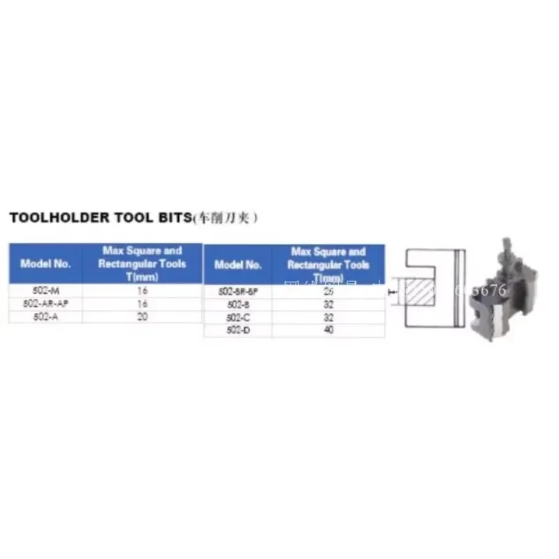 Suitable for 502-B Italian Quick Tool Change Holder, Tool Holder Single Product, Can Increase Any Number, Quick Tool Change
Suitable for 502-B Italian Quick Tool Change Holder, Tool Holder Single Product, Can Increase Any Number, Quick Tool Change
