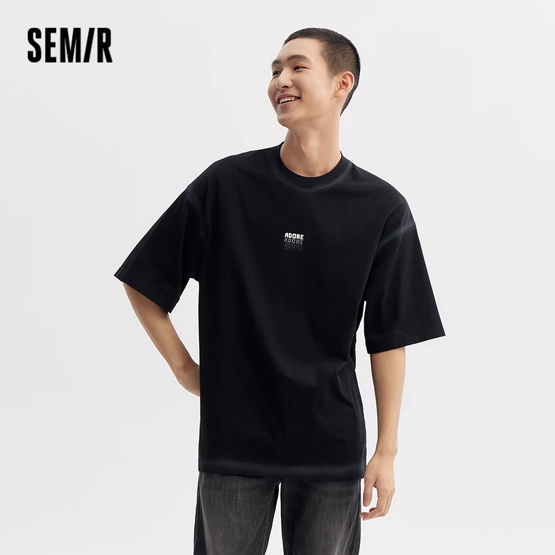 Semir Men's Designer Couple Tee Color Spray Dye Summer Cotton Oversized Layering Trendy Top
Semir Men's Designer Couple Tee Color Spray Dye Summer Cotton Oversized Layering Trendy Top