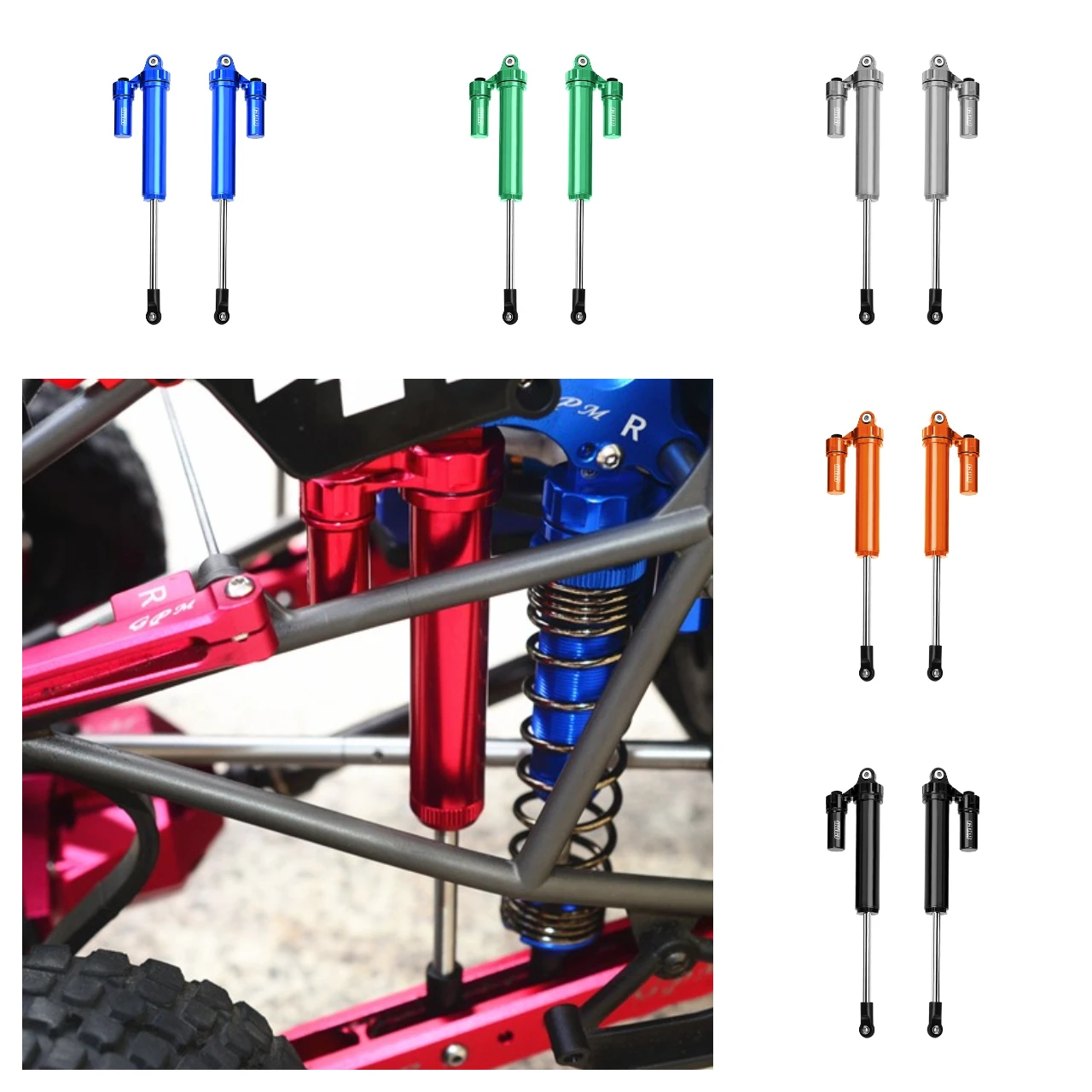 GPM Aluminum Rear L-Shape Internal Damper (160MM) For TRAXXAS 1/7 Unlimited Desert Racer
GPM Aluminum Rear L-Shape Internal Damper (160MM) For TRAXXAS 1/7 Unlimited Desert Racer