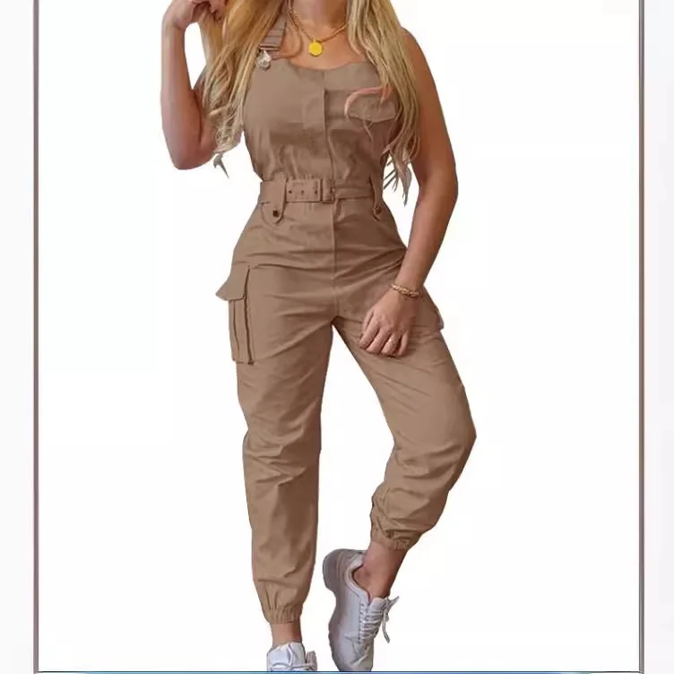 Women's Cargo Jumpsuit with ket Design Svel Overalls High Waist Long Pants Cotton Fabric Workwear Sle Sweet Sle
Women's Cargo Jumpsuit with ket Design Svel Overalls High Waist Long Pants Cotton Fabric Workwear Sle Sweet Sle