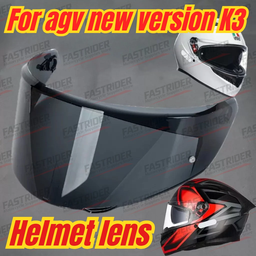 Suitable for Agv New Version K3 Helmet, Replacement Lenses, Various Colors, Universal Day and Night
Suitable for Agv New Version K3 Helmet, Replacement Lenses, Various Colors, Universal Day and Night